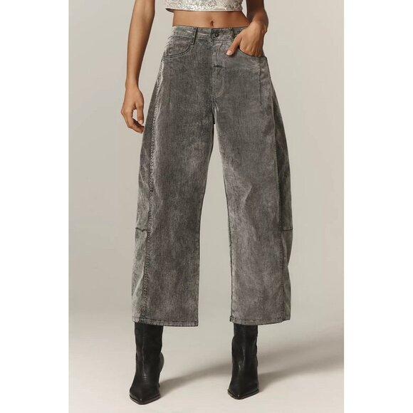 NWT Size 30 Tall - The Kenna Heritage Cotton Barrel Jeans Velvet (NWT US$198) - Picture 16 of 16